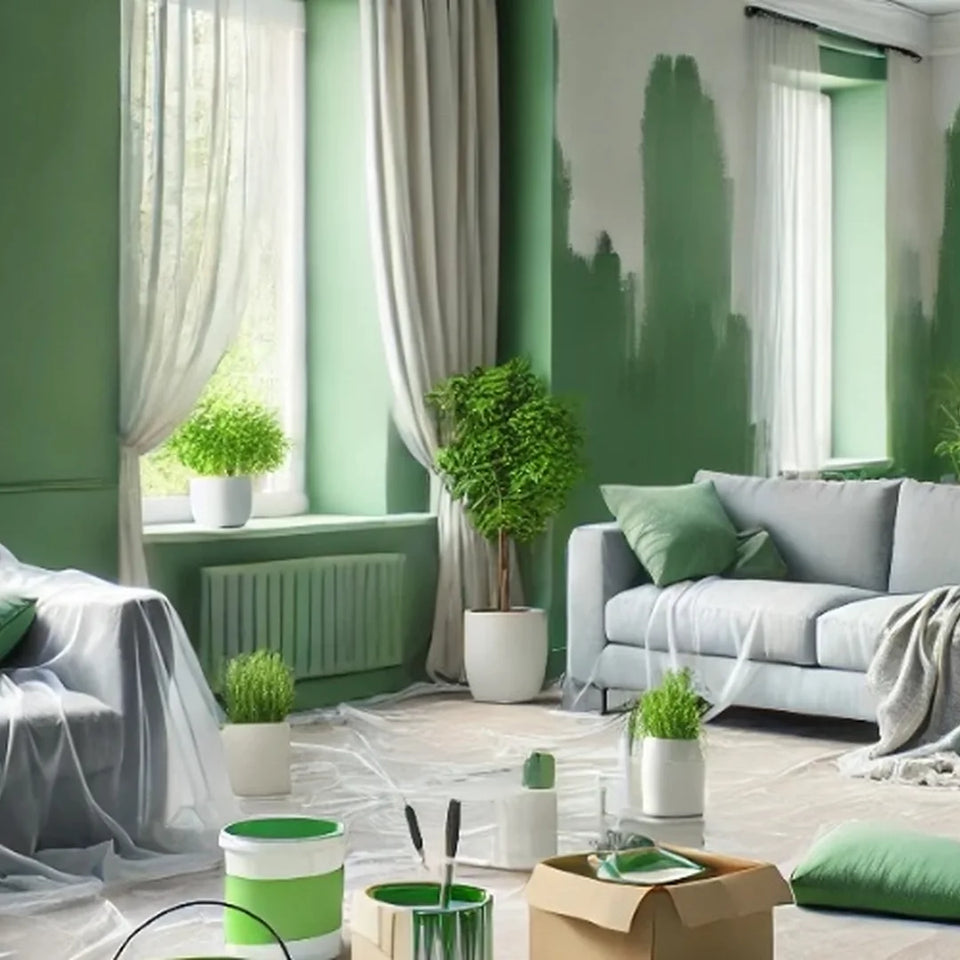 Ein Zimmer farbig streichen: Planung für saubere Kanten und gleichmäßige Flächen