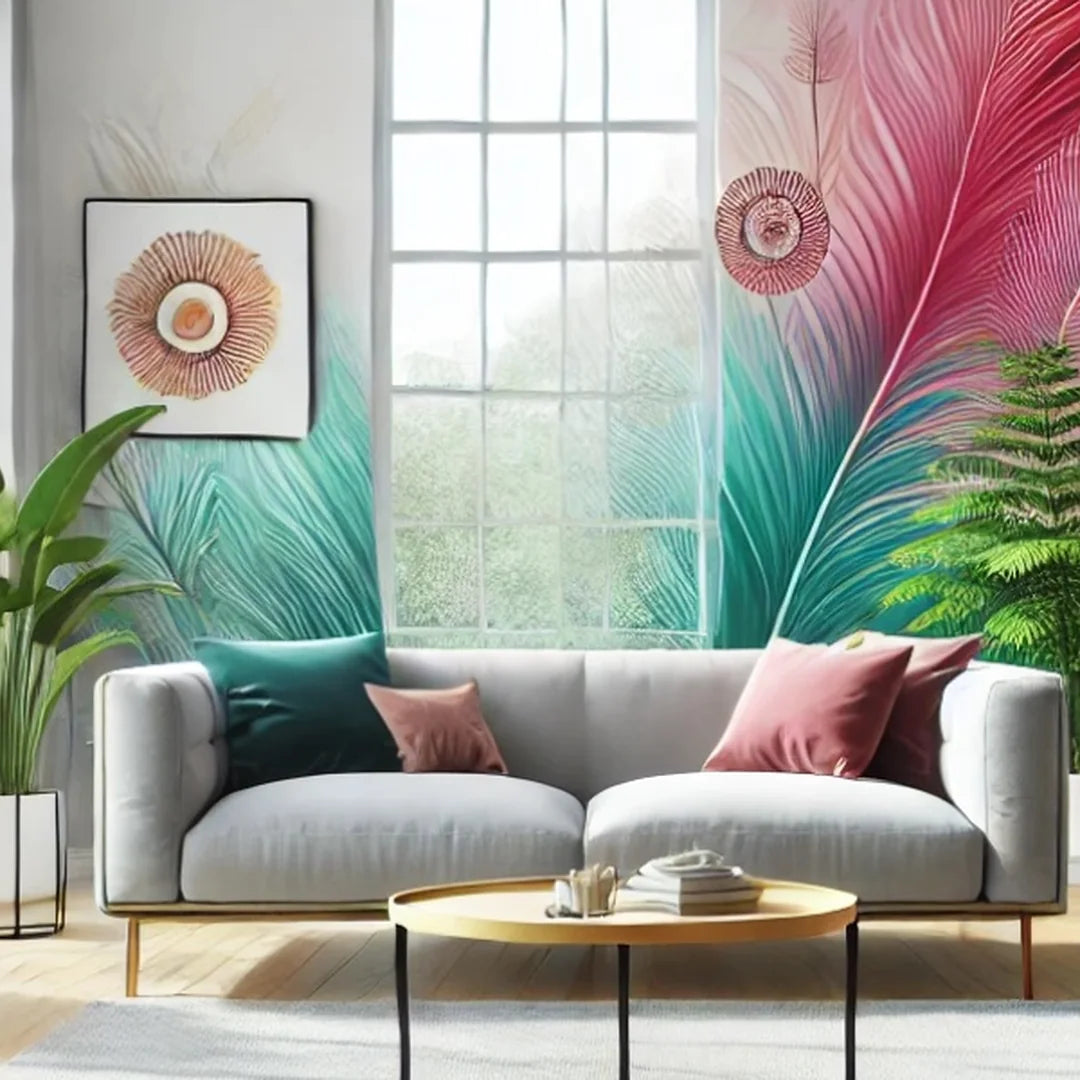 Moderne Wandgestaltung und Malertechniken