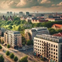 Stadtteil-Illustration Berlin-Lichtenberg