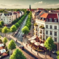 Stadtteil-Illustration Berlin-Wilmersdorf