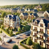 Stadtteil-Illustration Berlin-Zehlendorf